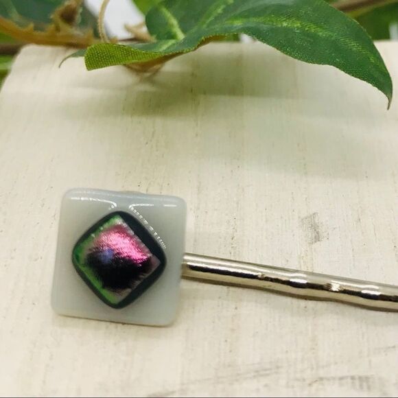 Diachronic Glass Diamond Bobby Pin Hair Accessory - Picture 1 of 9